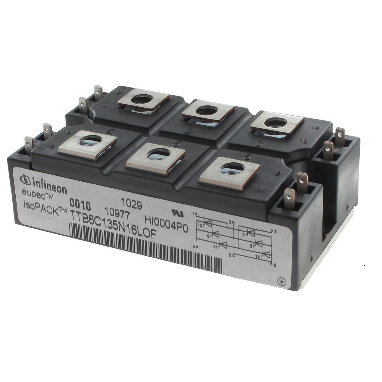 IGBT-EUPEC-TTB6C135N16LOF