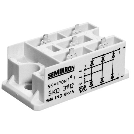 DIODE-BRIDGE-SEMIKRON-SKBZ-28-14-28A-1400V