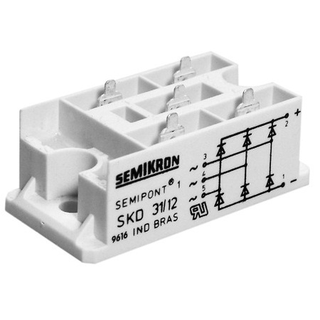 DIODE-BRIDGE-SEMIKRON-SKCH-28-12-28A-1200V