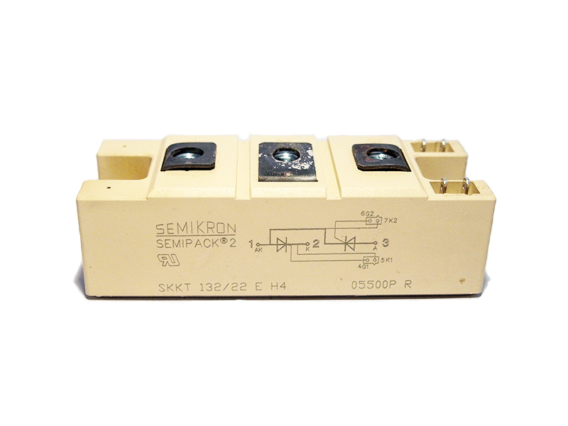 THYRISTOR-SEMIKRON-SKKT-132-22E-H4-148A-2200V